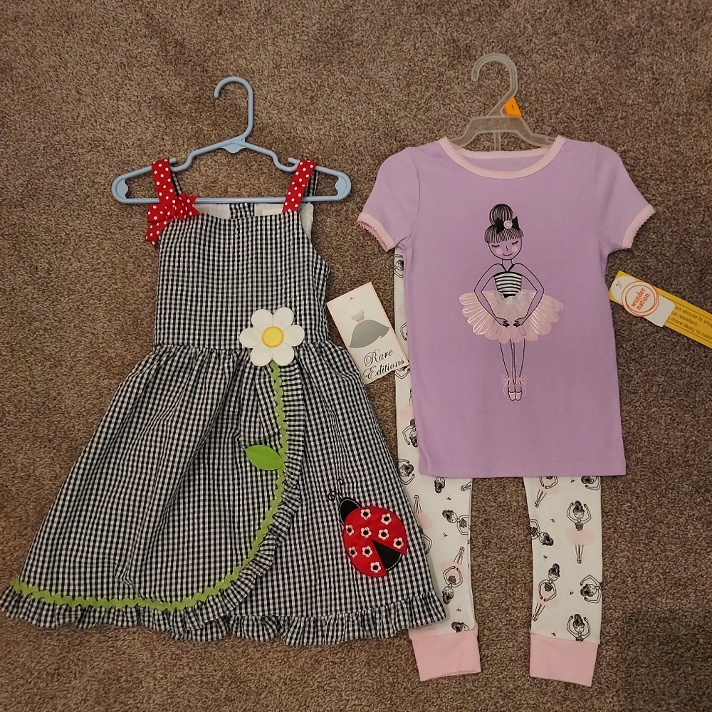 Sun dress and pajama set